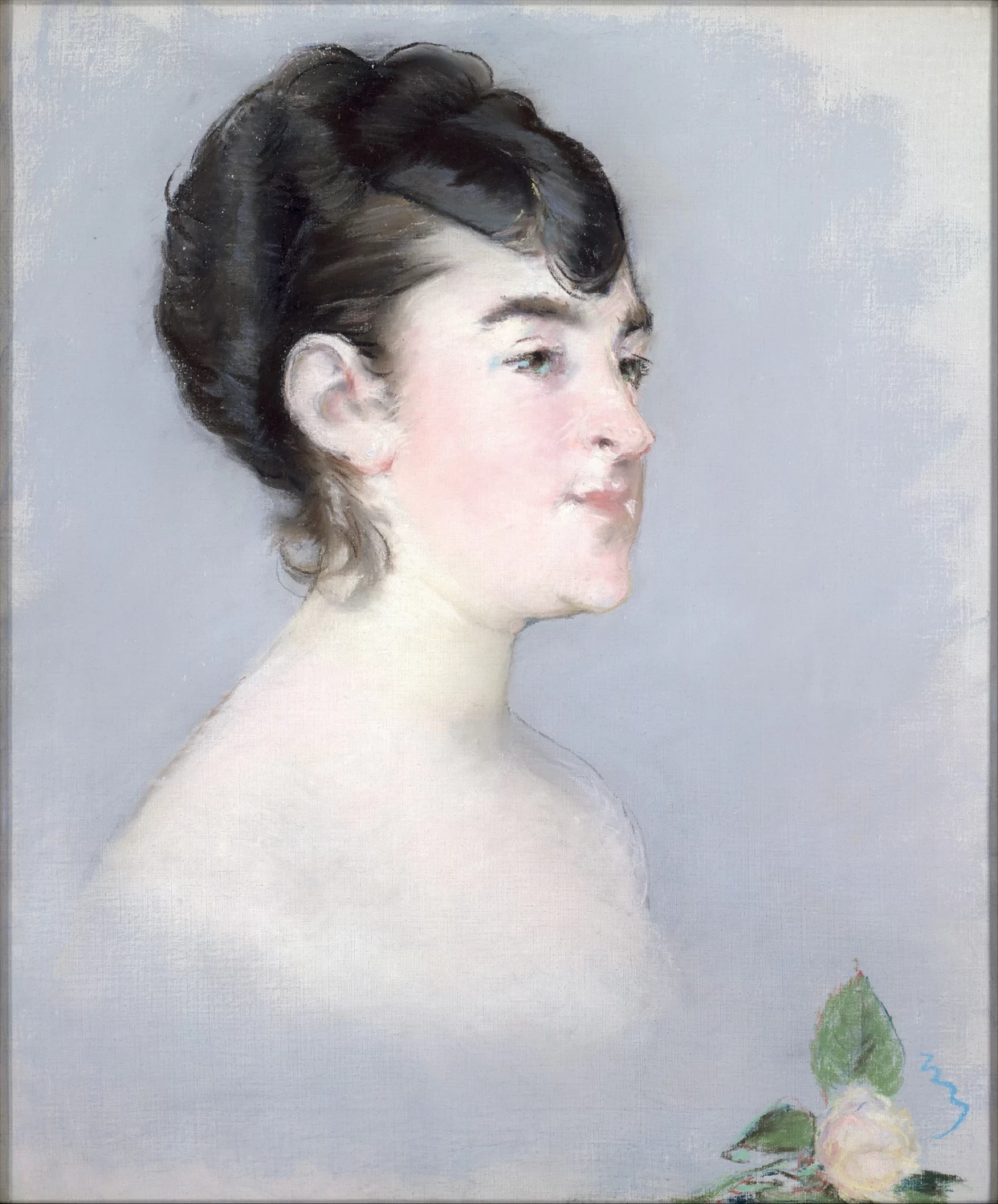  194-Édouard Manet, La Signorina Isabelle Lemonnier, 1879-82-Metropolitan Museum of Art, New York 